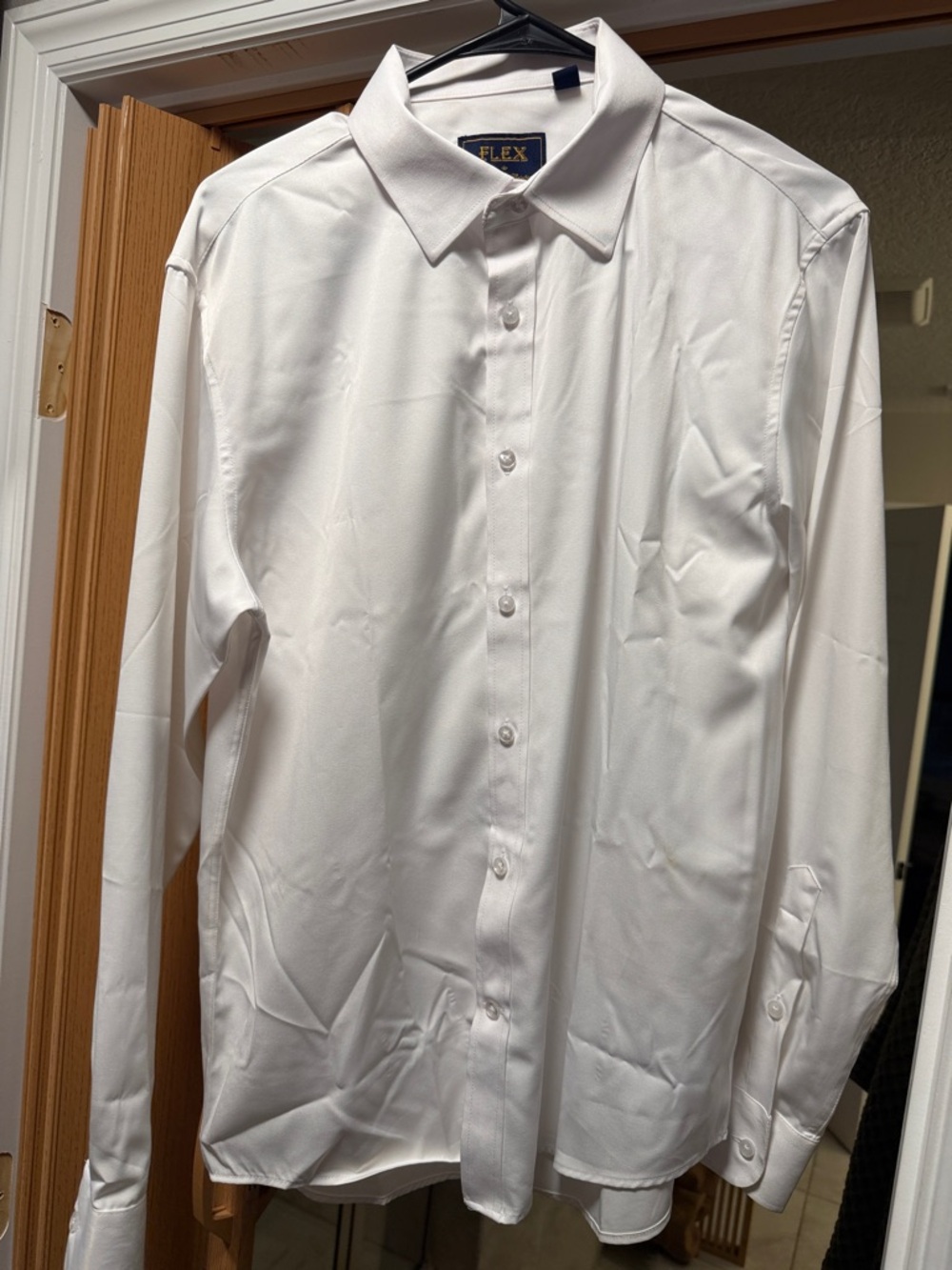 Men's Classic White Dress Shirt